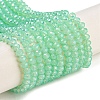 Baking Paint Transparent Glass Beads Strands DGLA-A034-J2mm-B05-1