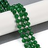 Natural Dyed White Jade Beads Strands G-H057-A20-04-2