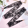 1Pc Cotton Polyester Lace Headbands for Women AJEW-CY0001-73C-3