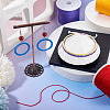 8 Rolls 8 Colors Nylon Braided Cord NWIR-TA0001-24-6