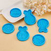 Boutigem 6Pcs 6 Style DIY Silicone Fondant Molds DIY-BG0001-22-11