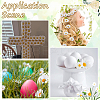 100Pcs Cloth Artificial Sunflower DIY-SP0005-96B-6