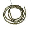 Natural Golden Sheen Obsidian Beads Strands G-S152-04-3mm-2