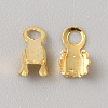 Brtass Rhinestone Claw Charms Settings KK-WH0044-160G-01-1