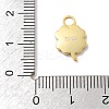 925 Sterling Silver Light Sea Green Enamel Charms STER-Z012-01G-07-3