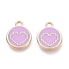 Alloy Enamel Pendants ENAM-Q002-01G-03-1