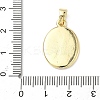 Brass Pendants ZIRC-I356-11G-01-3
