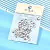 SHEGRACE Brass Beads Caps XGRPCU465-281P-6