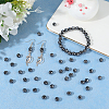 60Pcs Non-magnetic Synthetic Hematite Beads G-BBC0001-54-7