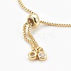 Adjustable Brass Bolo Bracelets BJEW-JB03898-02-3
