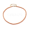 Round Glass Seed Beaded Necklaces NJEW-JN03207-3