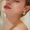 Brass Clip-on Earring Findings KK-LP0002-11G-3