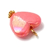 Opaque Acrylic Pendants PALLOY-JF04421-01-4