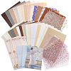 Creative Mixed Special Material Textured Paper DIY-WH0504-01-1