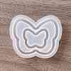 DIY Double Butterfly Shaped Food-grade Silicone Molds LS-SIMO-D001-16-2