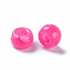 Acrylic European Beads MACR-S375-002B-07-2