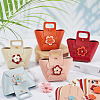 10 Sets 5 Colors PU Leather Handbag Kits PURS-CL0001-03-3