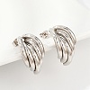 201 Stainless Steel Stud Earrings LS-EJEW-Q026-23P-5