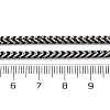 2.5MM 304 Stainless Steel Wheat Chain Necklaces NJEW-Q013-15A-3