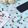 200Pcs Acrylic Imitation Gemstone Besds SACR-SP0001-40-4