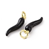 Rack Plating Brass Enamel Charms KK-C008-20G-4