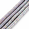 Electroplate Non-magnetic Synthetic Hematite Beads Strands G-T061-144D-1
