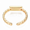 Brass Enamel Cuff Rings RJEW-N035-012A-NF-3