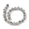 Round Tibetan Style Alloy Beads TIBEB-O007-34-RS-3