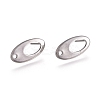 Non-Tarnish 304 Stainless Steel Stud Earring Findings LS-X-STAS-E482-01P-2