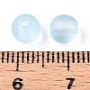Transparent Acrylic Ball Beads FACR-R021-8mm-06-4