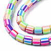 Handmade Polymer Clay Bead Strands CLAY-ZX006-01M-3