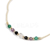 Natural stone constellation bracelet with 12 zodiac signs X-NR2952-2-3