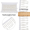 Polyester & Imitation Pearl Beaded Tassel Ribbon OCOR-XCP0002-82-2