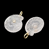 Natural Quartz Crystal Pendants G-H353-02G-01-2