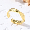 925 Sterling Silver Cuff Rings RJEW-D300-04G-4