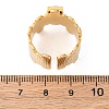 304 Stainless Steel Adjustable Open Cuff Rings RJEW-K294-01G-3