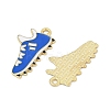 Alloy Enamel Pendants ENAM-V001-01G-G-2