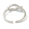 Brass Cuff Rings RJEW-L100-002-4
