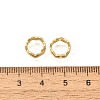 Rack Plating Brass Bead Frame KK-M309-35A-G-2
