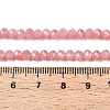 Baking Paint Imitation Jade Glass Bead Strands X-DGLA-A034-J4MM-A31-4