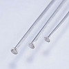 Tarnish Resistant 304 Stainless Steel Flat Head Pins STAS-F145-07P-0.6x40mm-3