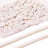 SUNNYCLUE 2 Strands Flat Round Eco-Friendly Handmade Polymer Clay Beads CLAY-SC0001-54B-1