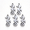 Tarnish Resistant 304 Stainless Steel Pendants STAS-N092-60-1
