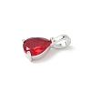 Brass Birthstone Pendants KK-D372-02P-3