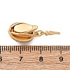 Brass Box Clasps KK-P291-50G-4