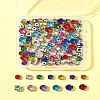 100Pcs 2 Styles Sew on Rhinestone GACR-FS0001-01-9