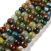Natural Agate Beads Strands G-M437-B01-01C-2