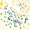 80Pcs 5 Colors Electroplate Glass Beads EGLA-YW0001-78-5