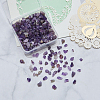 Natural Amethyst Chip Beads G-CJ0001-23-7