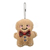 Christmas Theme Cloth Plush Doll Pendant Decorations HJEW-D030-01B-1